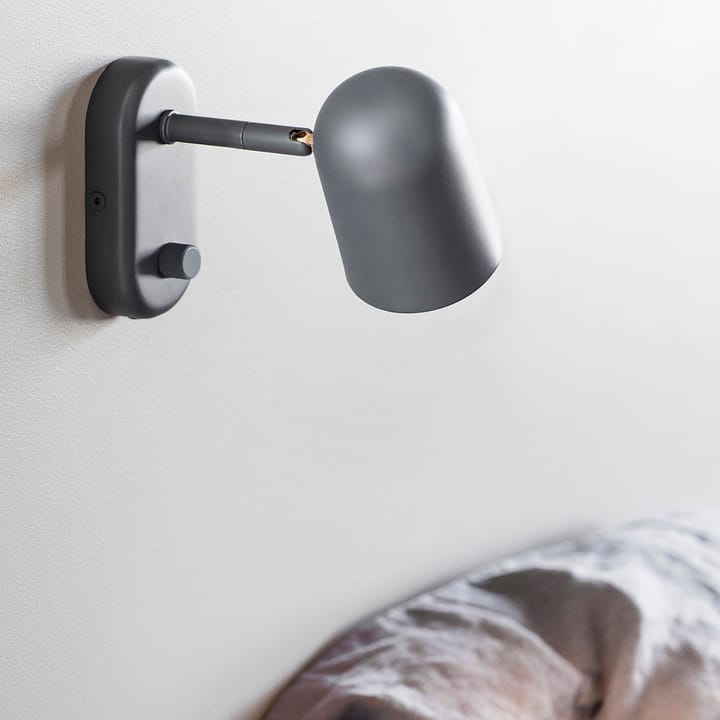 Lampa ścienna Buddy, ciemnoszary Northern