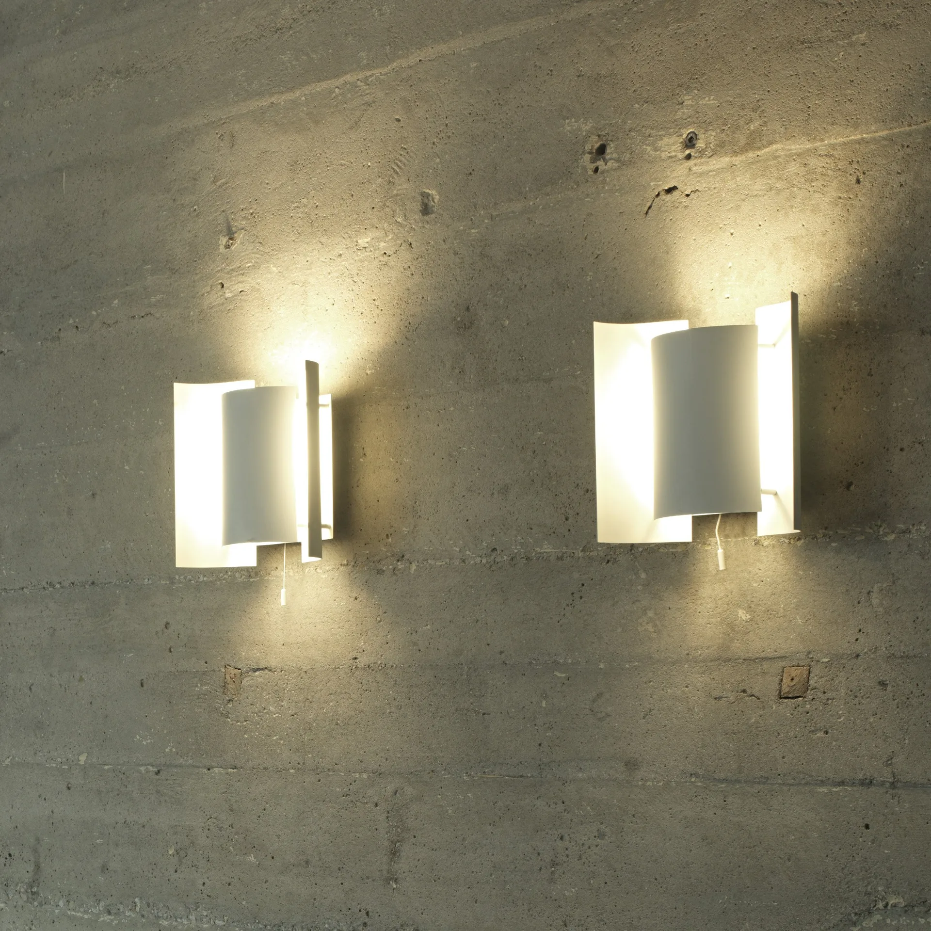 Lampa ścienna Butterfly , biały Northern