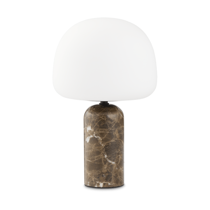 Lampa stołowa Kin 33 cm - Brown marble - Northern