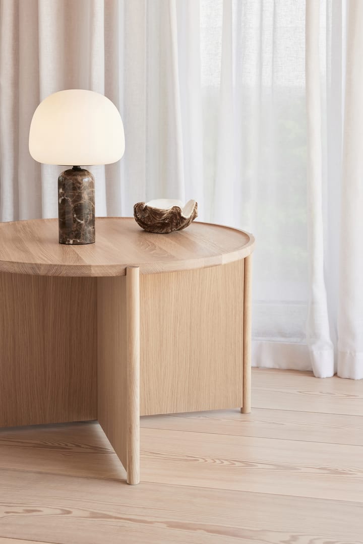 Lampa stołowa Kin 33 cm, Brown marble Northern