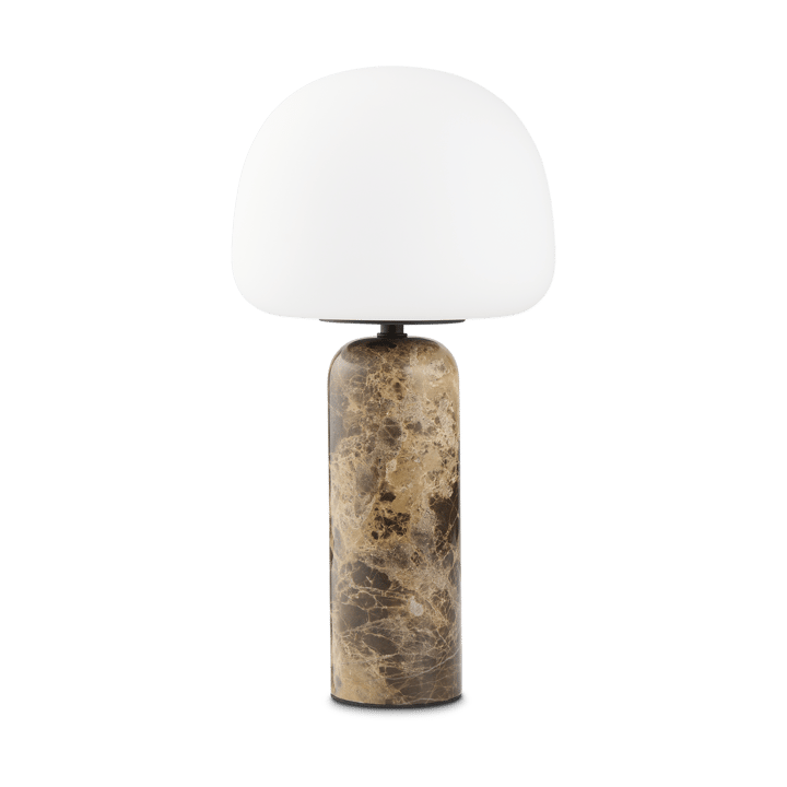 Lampa stołowa Kin 40 cm - Brown marble - Northern