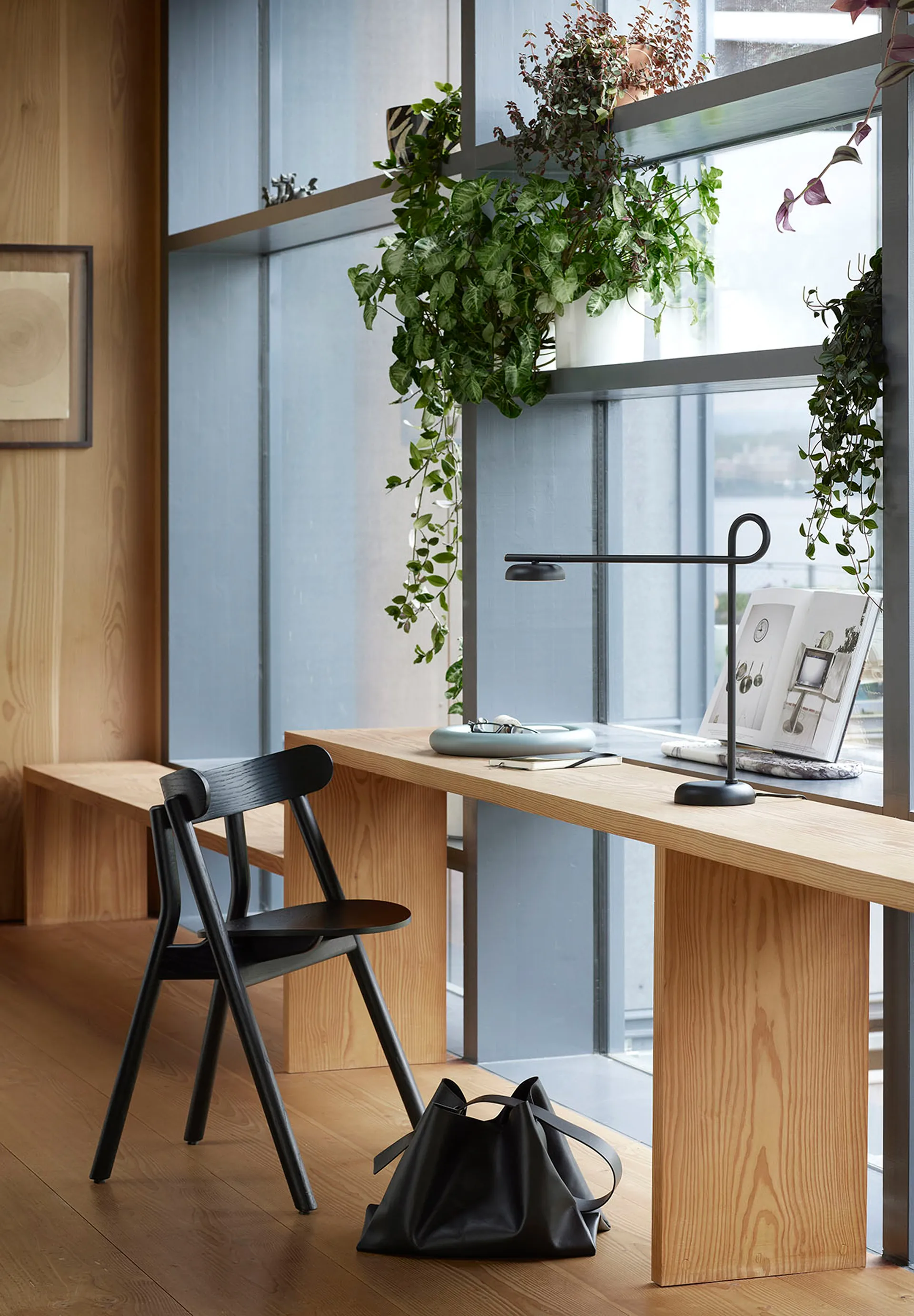 Lampa stołowa Salto, Czarny Northern