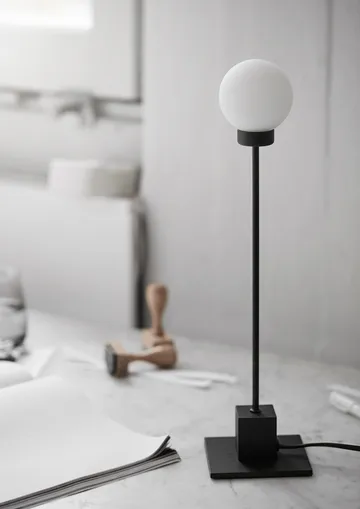 Lampa stołowa Snowball 41 cm - Black - Northern