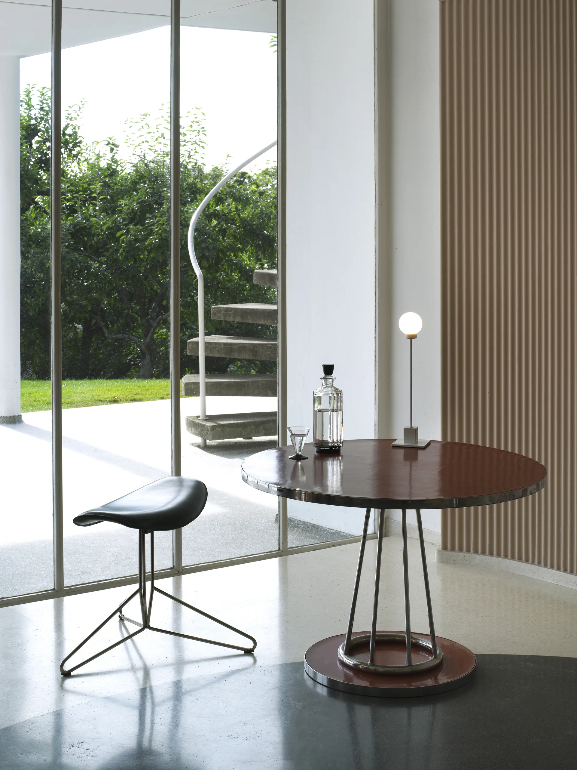 Lampa stołowa Snowball 41 cm, Steel Northern