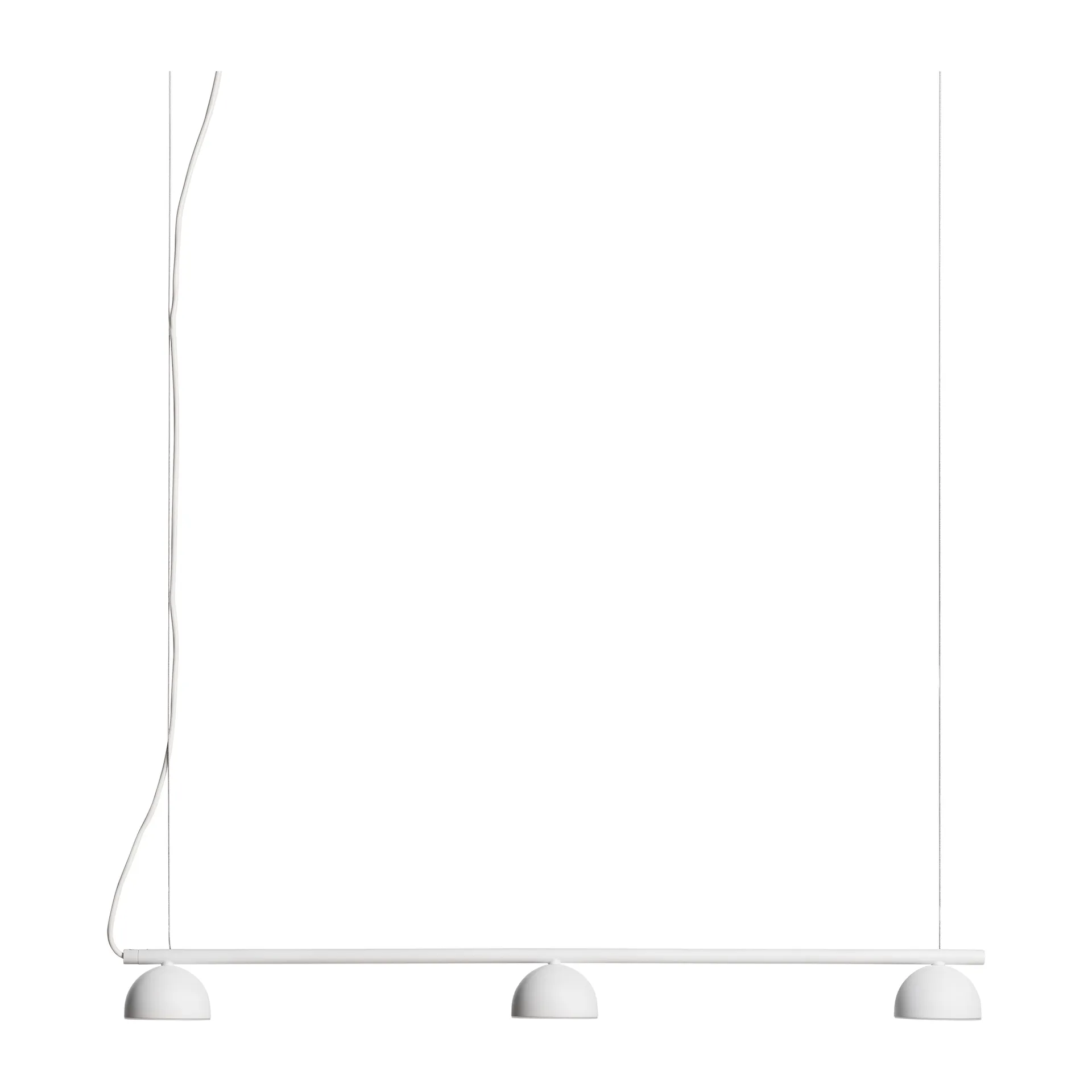 Lampa sufitowa Blush Rail 3, Biały matowy Northern