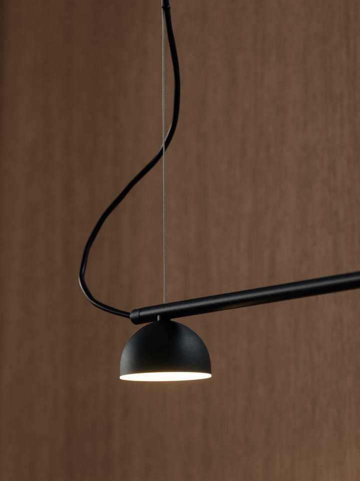 Lampa sufitowa Blush Rail 3, Czarny matowy Northern