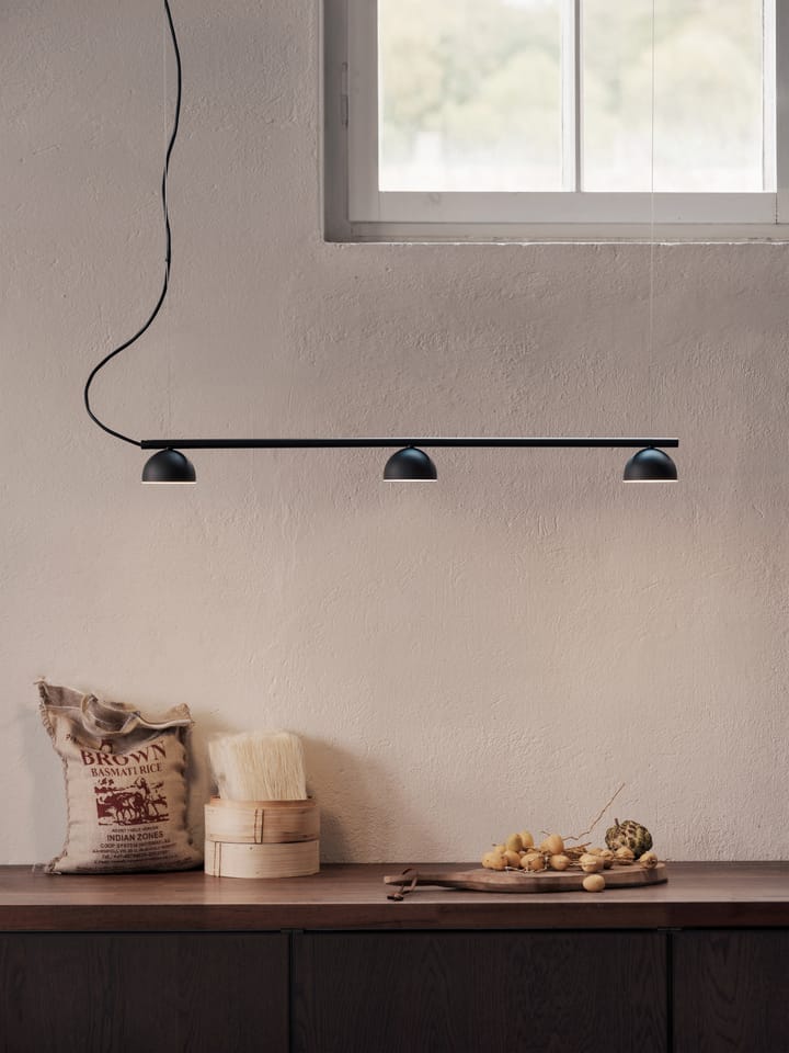 Lampa sufitowa Blush Rail 3, Czarny matowy Northern