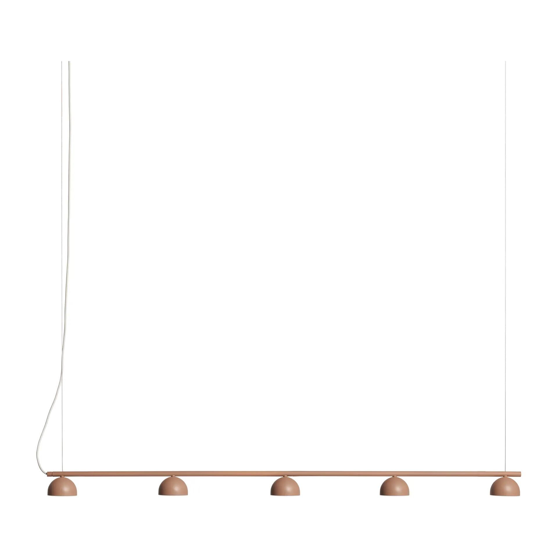 Lampa sufitowa Blush Rail 5, Warm beige Northern