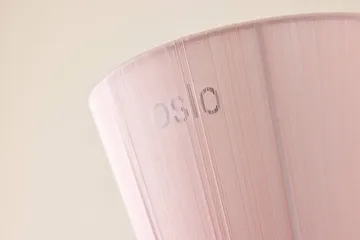 Oslo wood abażur do lampy podłogowej limited edition - Muted pink - Northern