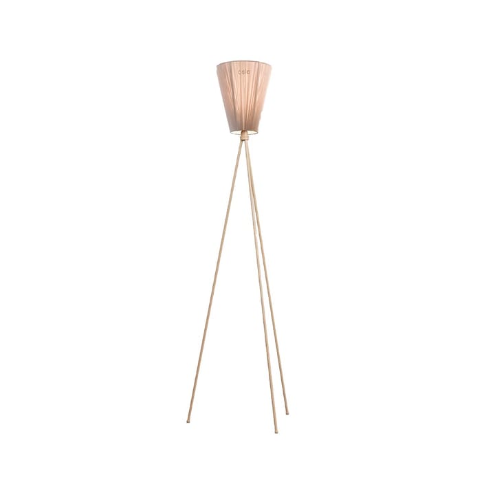 Oslo Wood lampa podłogowa - beżowo, beżowy stojak - Northern