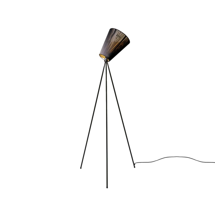 Oslo Wood lampa podłogowa - black, matowy czarny stojak - Northern