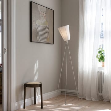 Oslo Wood lampa podłogowa klosz - Biały - Northern
