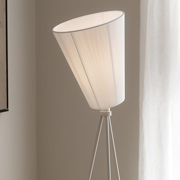 Oslo Wood lampa podłogowa klosz, Biały Northern