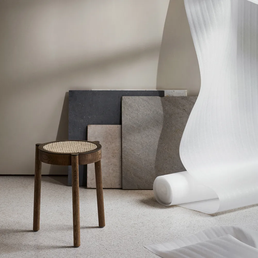 Pal stołek, dąb jasny Northern