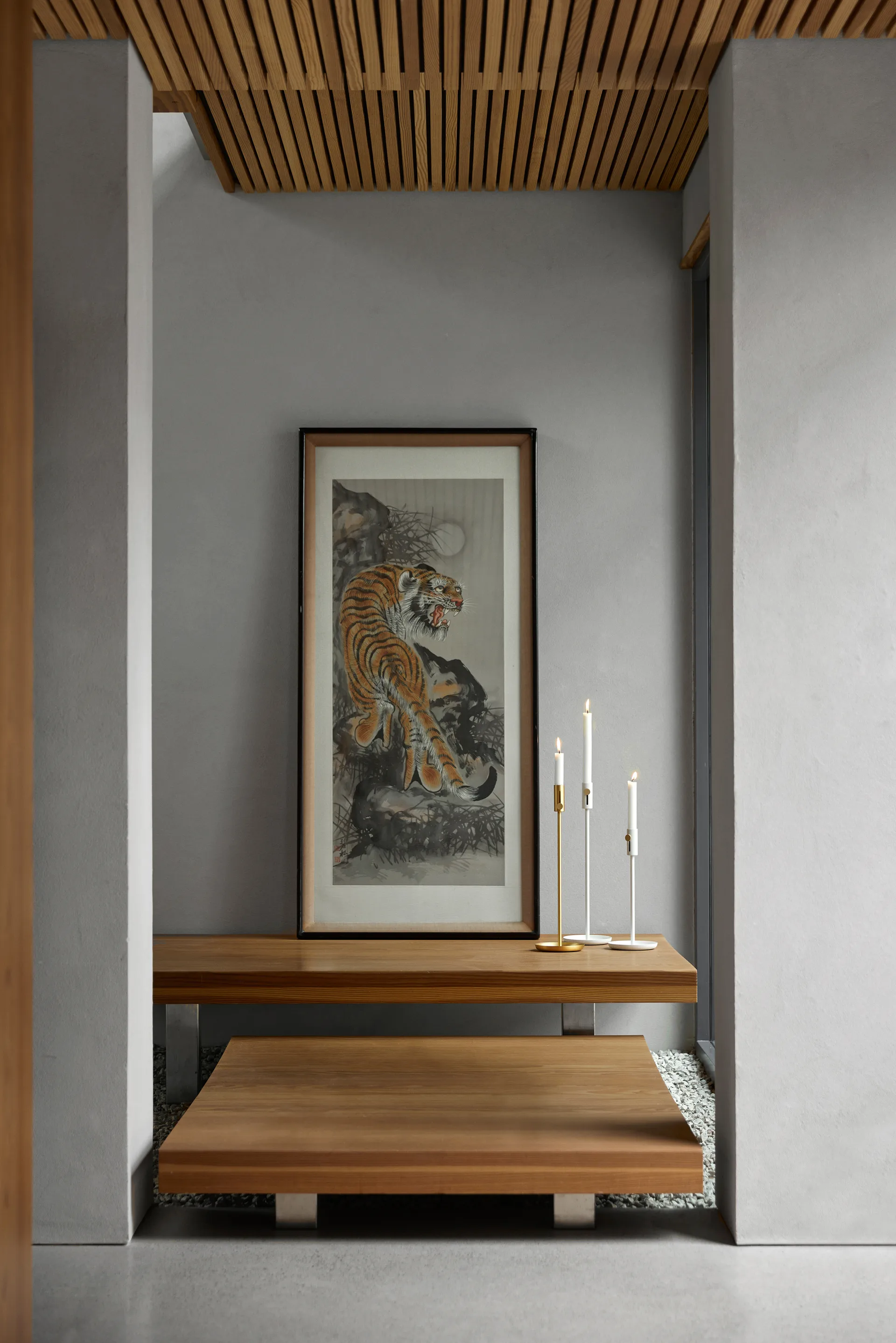 Świecznik Granny 32,5 cm, Biały Northern