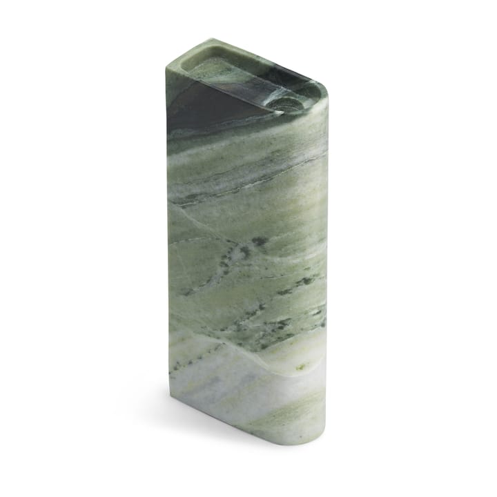 Świecznik Monolith wysoki - Zielony marmur mieszany - Northern
