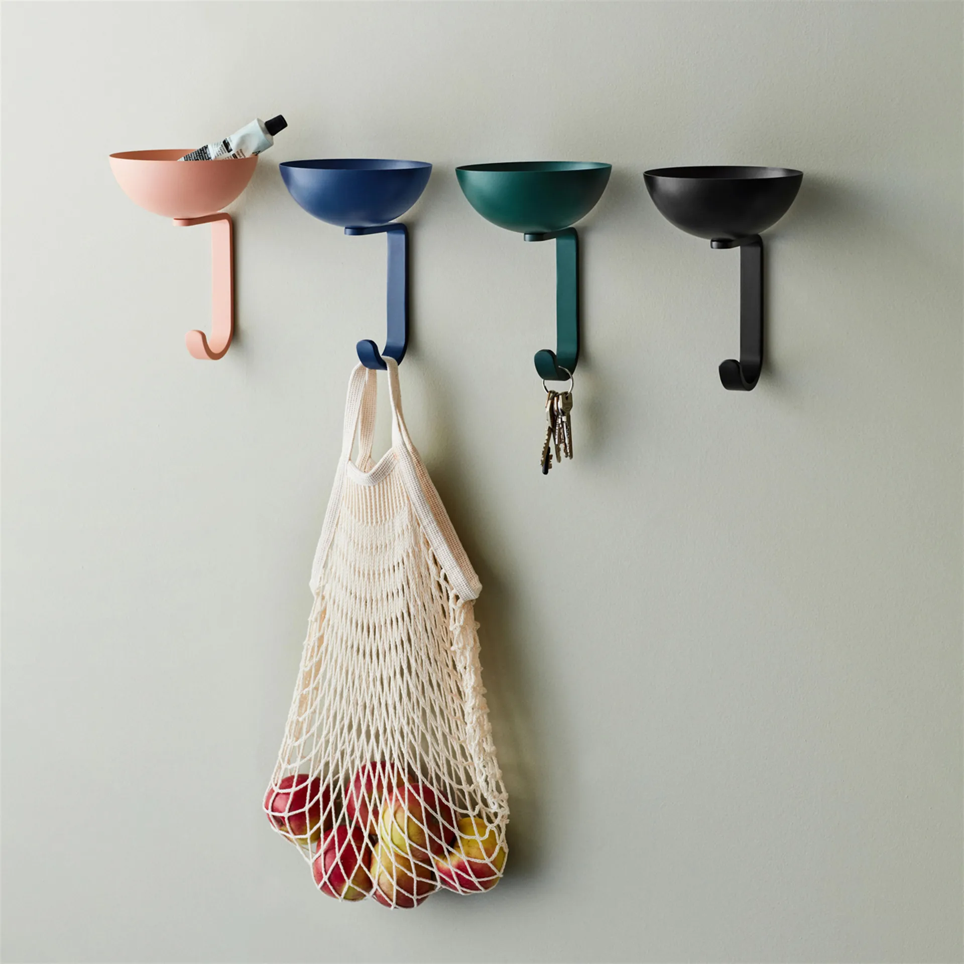 Wieszak na ubrania Nest, zielony Northern