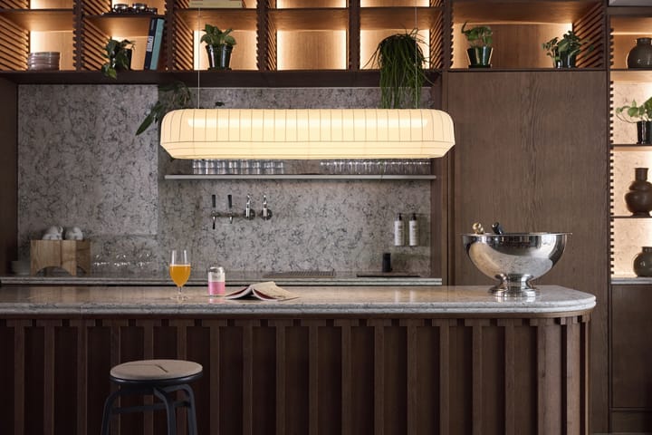 Wisząca lampa Tradition linear 120 cm, White Northern