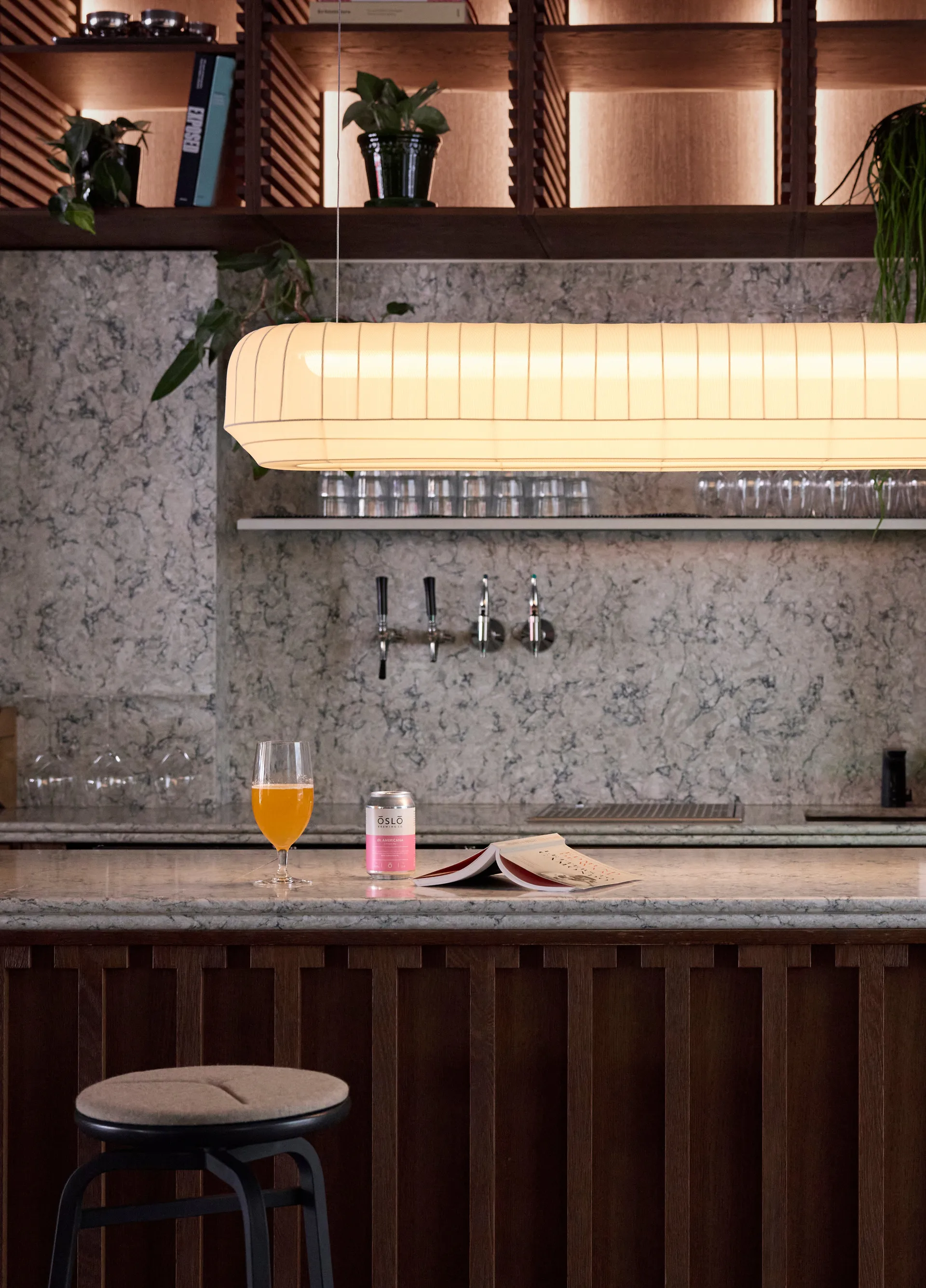 Wisząca lampa Tradition linear 120 cm, White Northern