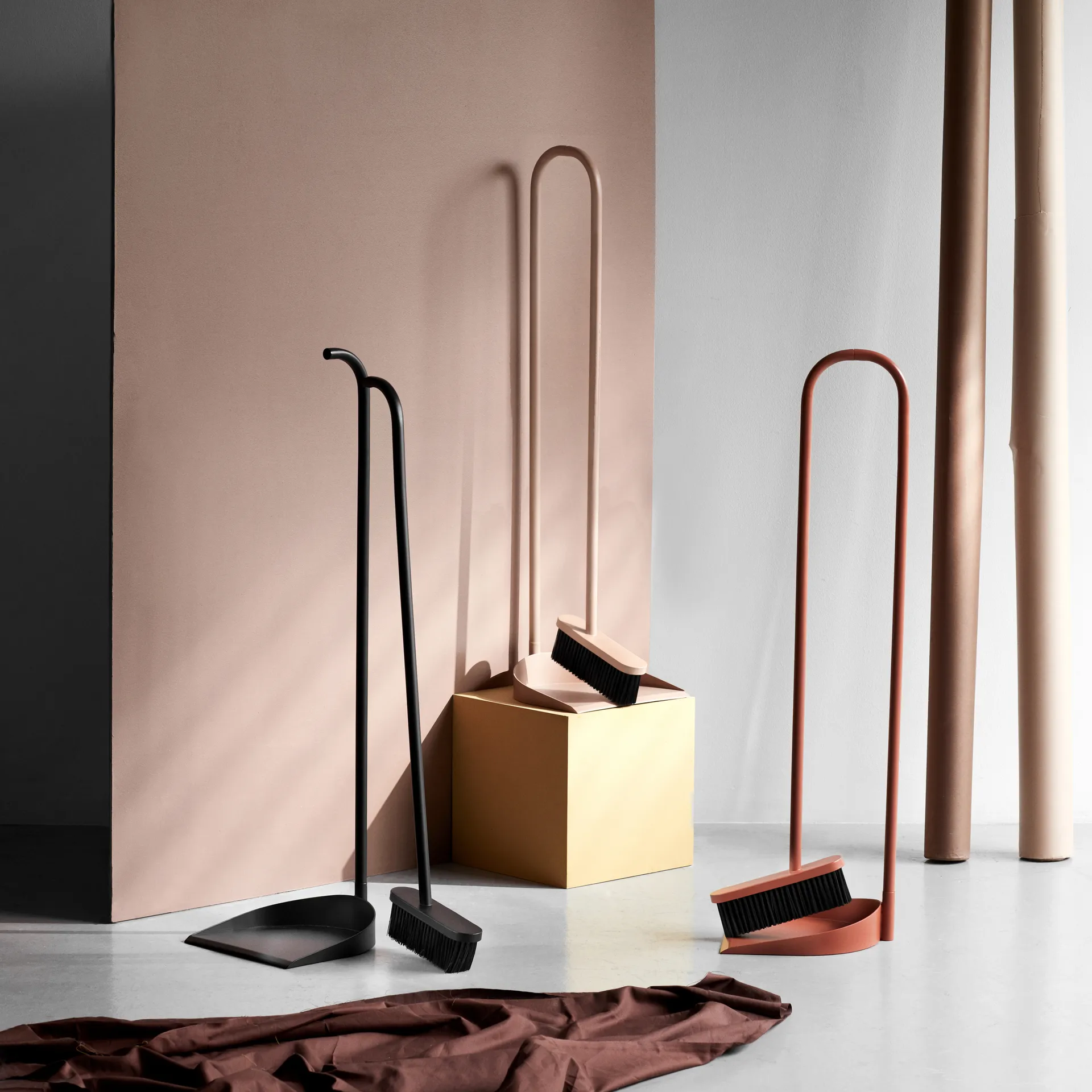 Zestaw do zamiatania Cane , Czarny Northern