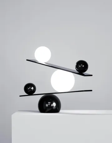 Lampa stołowa Balance - Black, v2 - Oblure