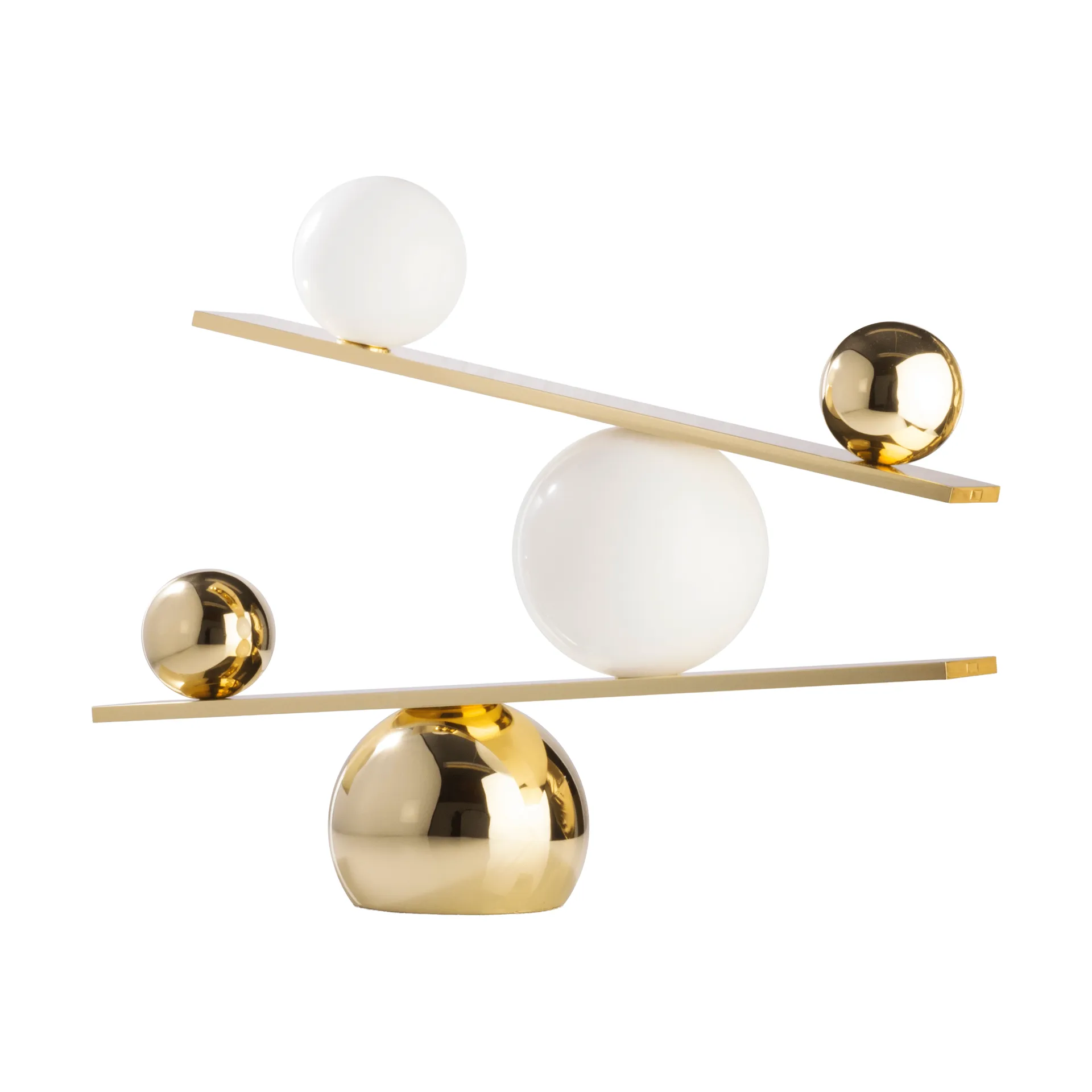 Lampa stołowa Balance, Brass, v2 Oblure