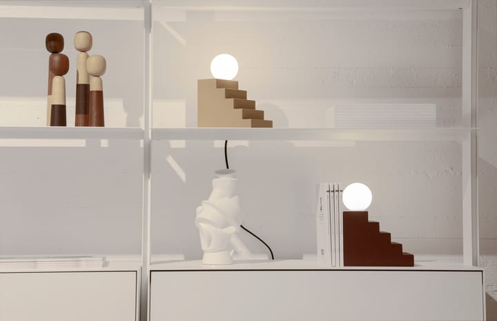 Lampa stołowa Stair, Beżowy Oblure