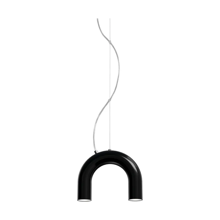 Lampa wisząca Arch Single - Black, 25,5 cm - Oblure