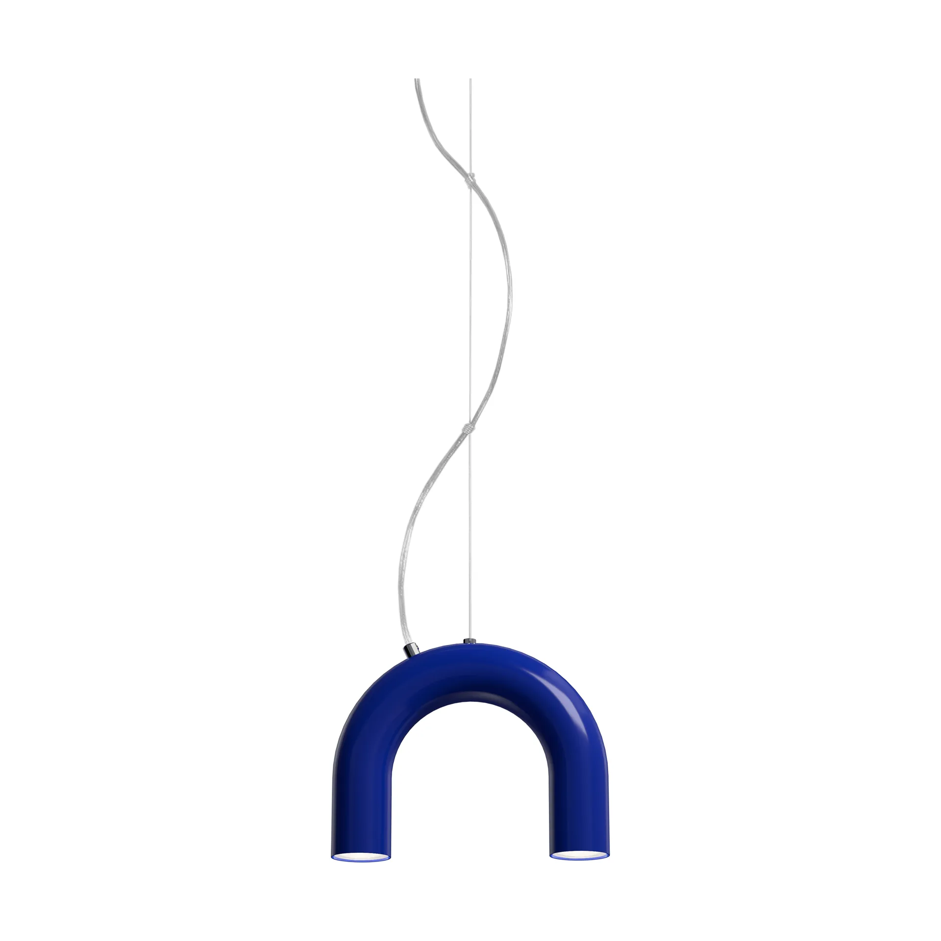 Lampa wisząca Arch Single, Blue, 25,5 cm Oblure
