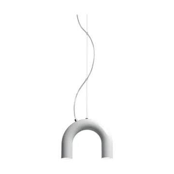 Lampa wisząca Arch Single - White, 25,5 cm - Oblure