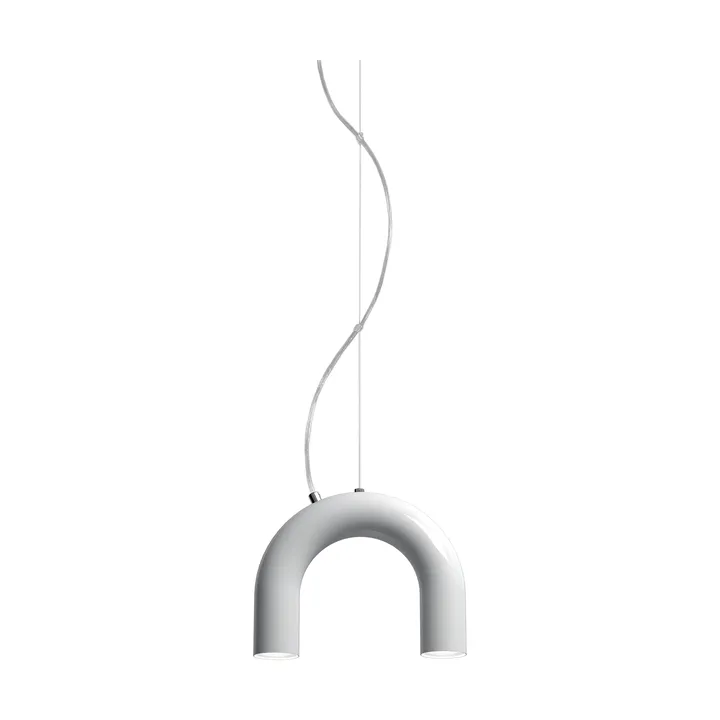 Lampa wisząca Arch Single - White, 25,5 cm - Oblure