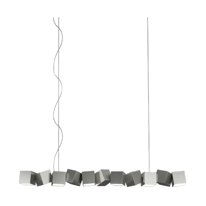 Lampa wisząca Blockchain System 11 - Aluminium - Oblure