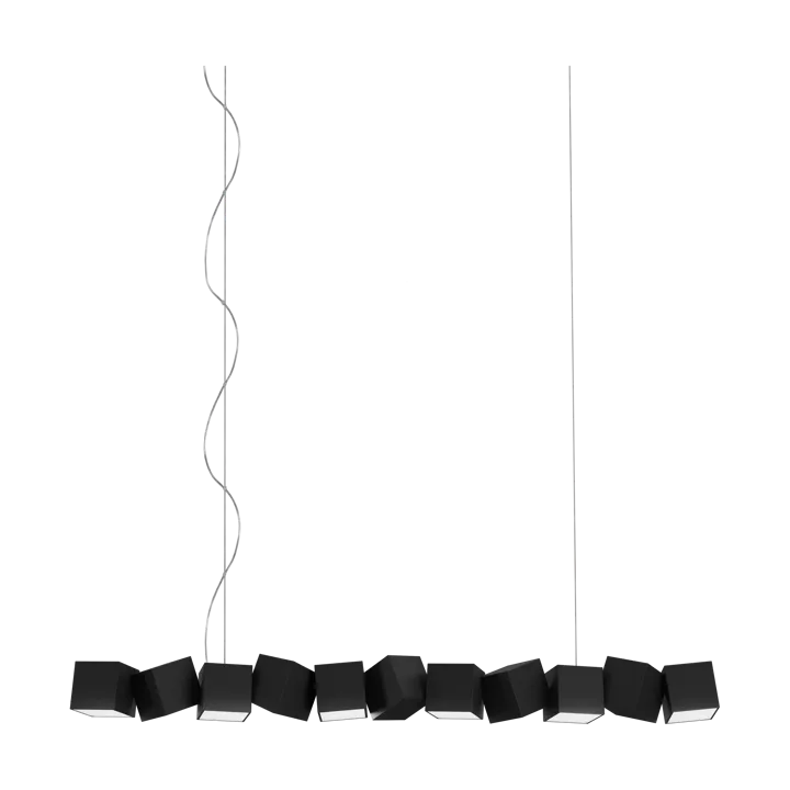 Lampa wisząca Blockchain System 11 - Czarny - Oblure