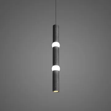 Lampa wisząca Lightbone - Large 83,6 cm, black oak - Oblure