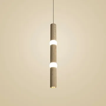 Lampa wisząca Lightbone - Large 83,6 cm, natural oak - Oblure