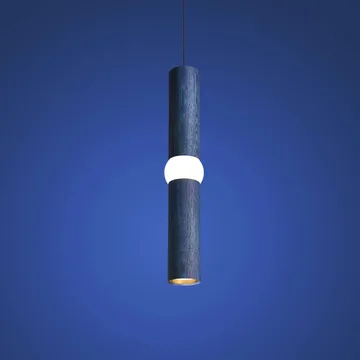 Lampa wisząca Lightbone - Medium 53,8 cm, blue oak - Oblure
