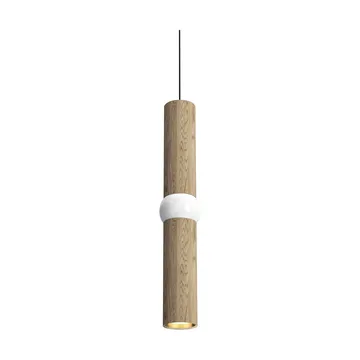 Lampa wisząca Lightbone - Medium 53,8 cm, natural oak - Oblure