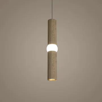 Lampa wisząca Lightbone - Medium 53,8 cm, natural oak - Oblure