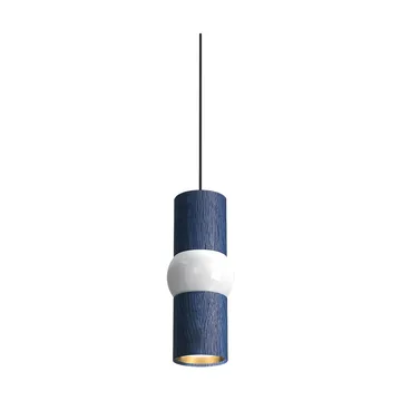 Lampa wisząca Lightbone - Small 24 cm, blue oak - Oblure