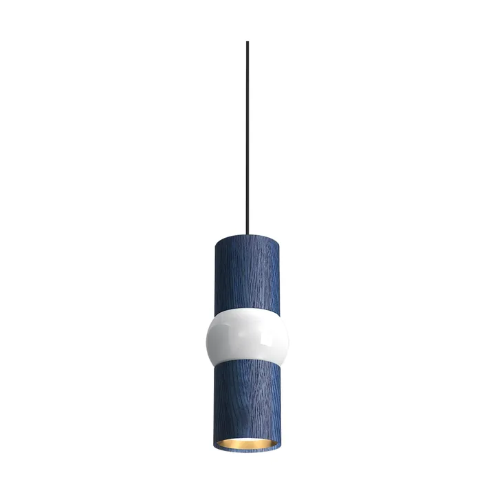 Lampa wisząca Lightbone - Small 24 cm, blue oak - Oblure