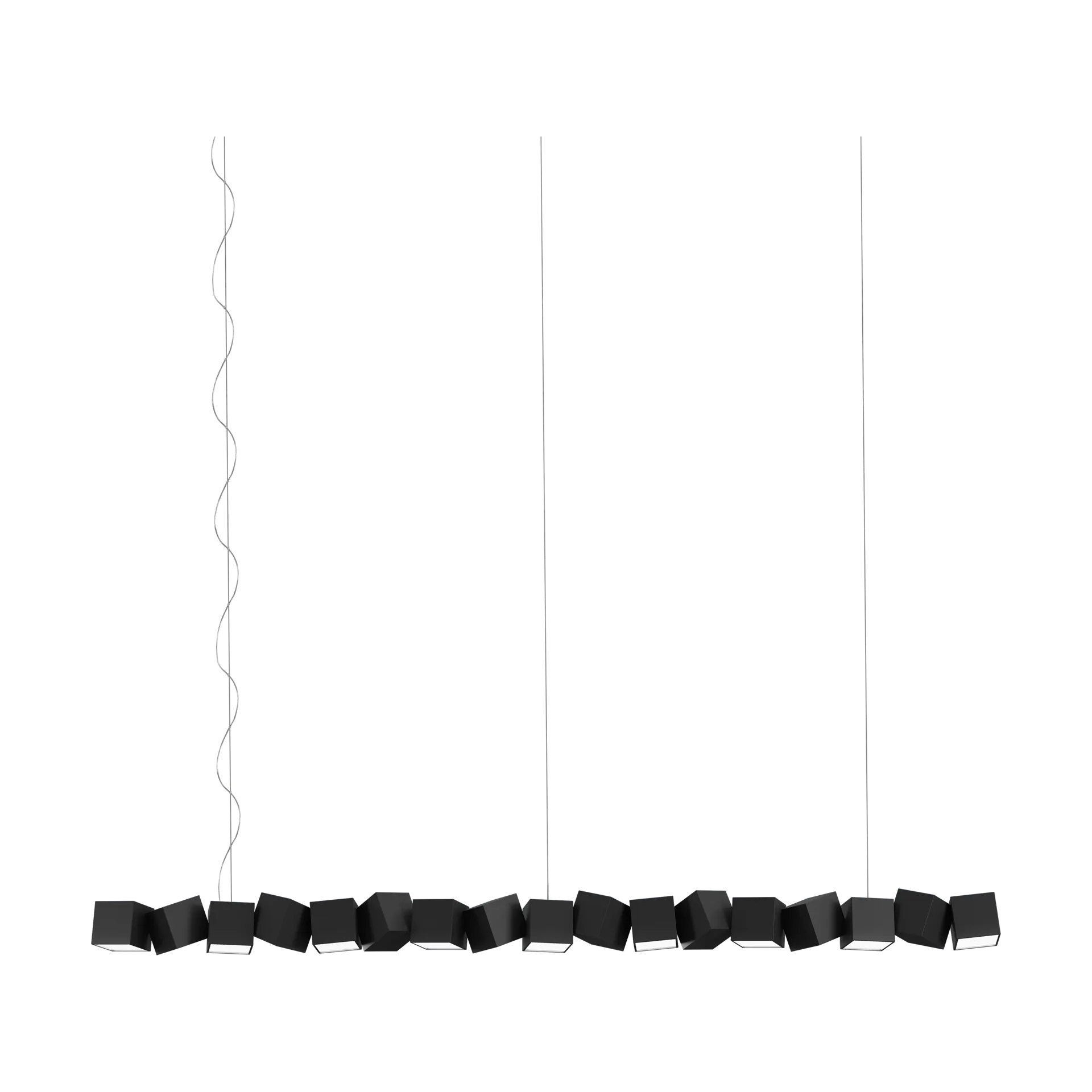 System blockchain 17 pendel, Czarny Oblure