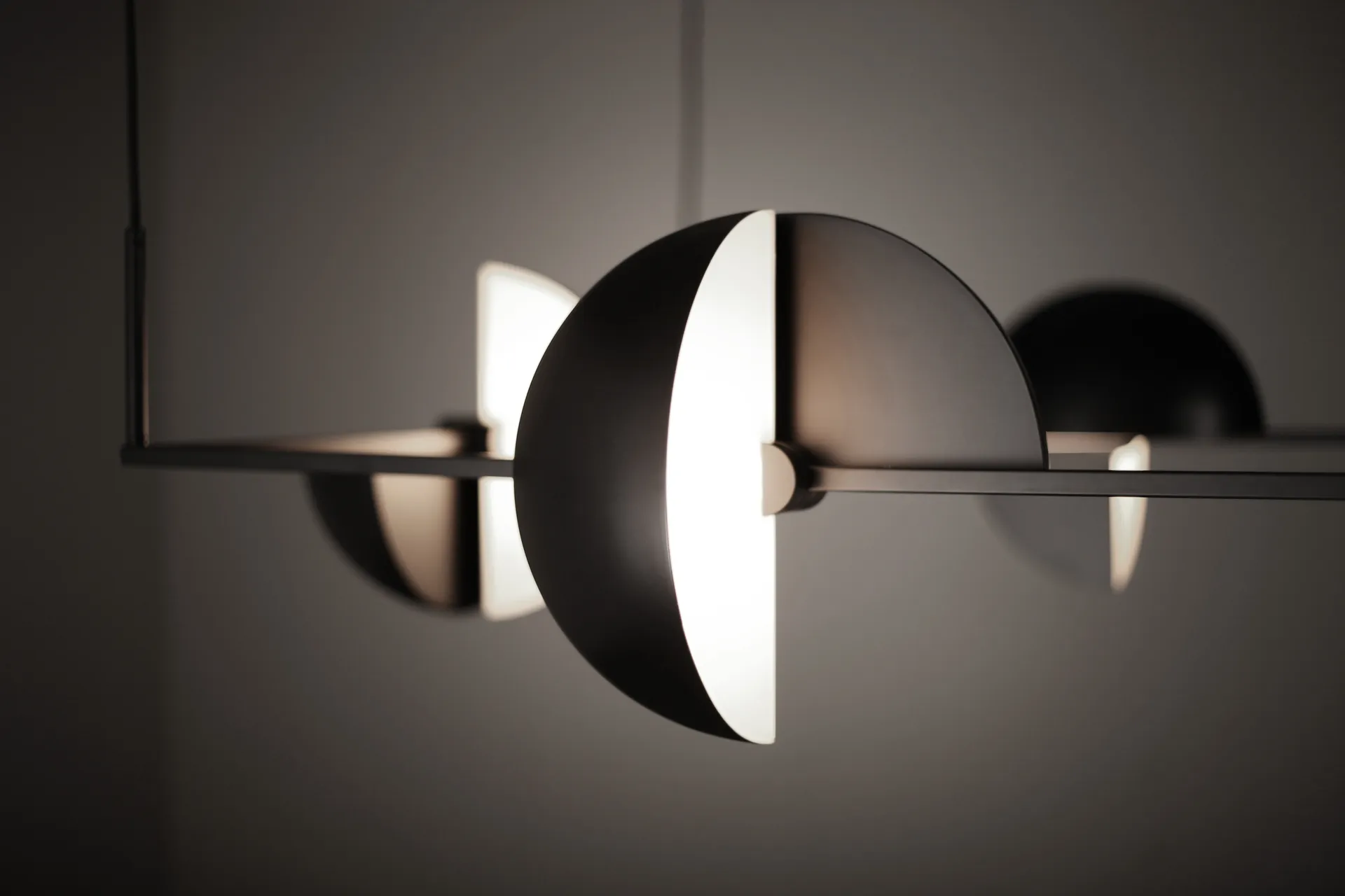 Trapeze kwadratowy wahadłowy 113,5x113,5 cm, Czarny Oblure