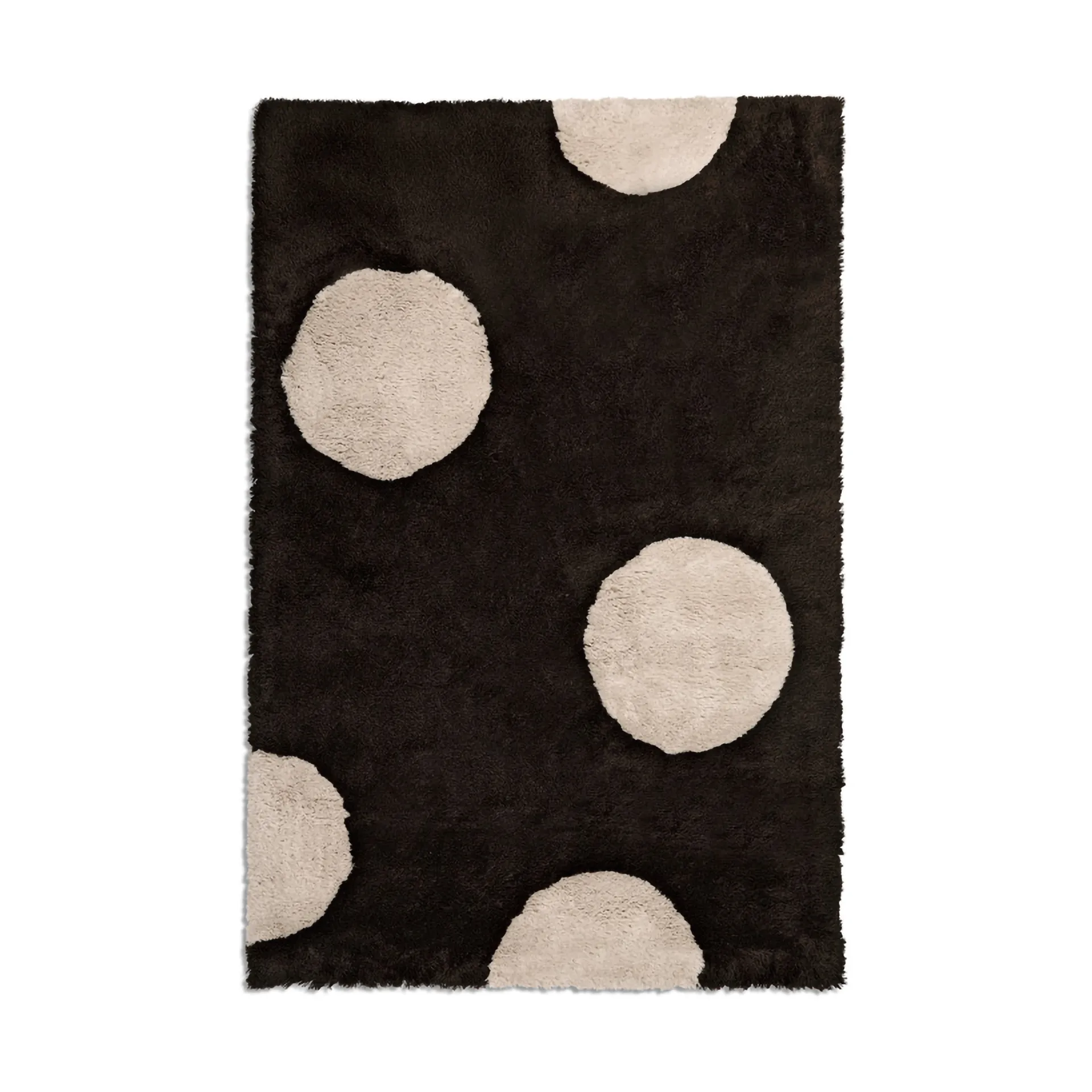 Dywan wełniany ODC Dot Big Scale, Brown beige, 300x400 cm Ogeborg