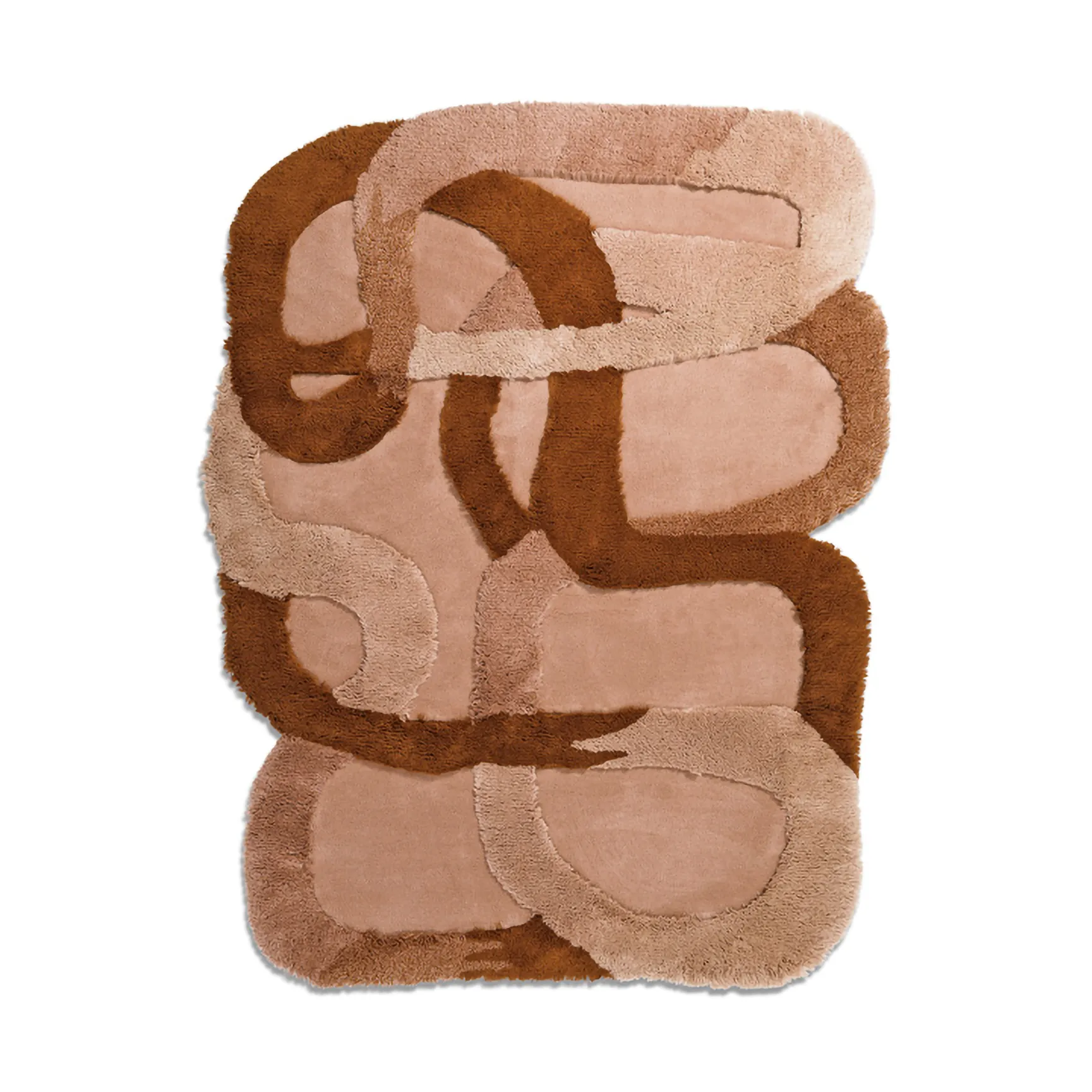 Dywan wełniany The Tangles, Blushing, 170x216 cm Ogeborg