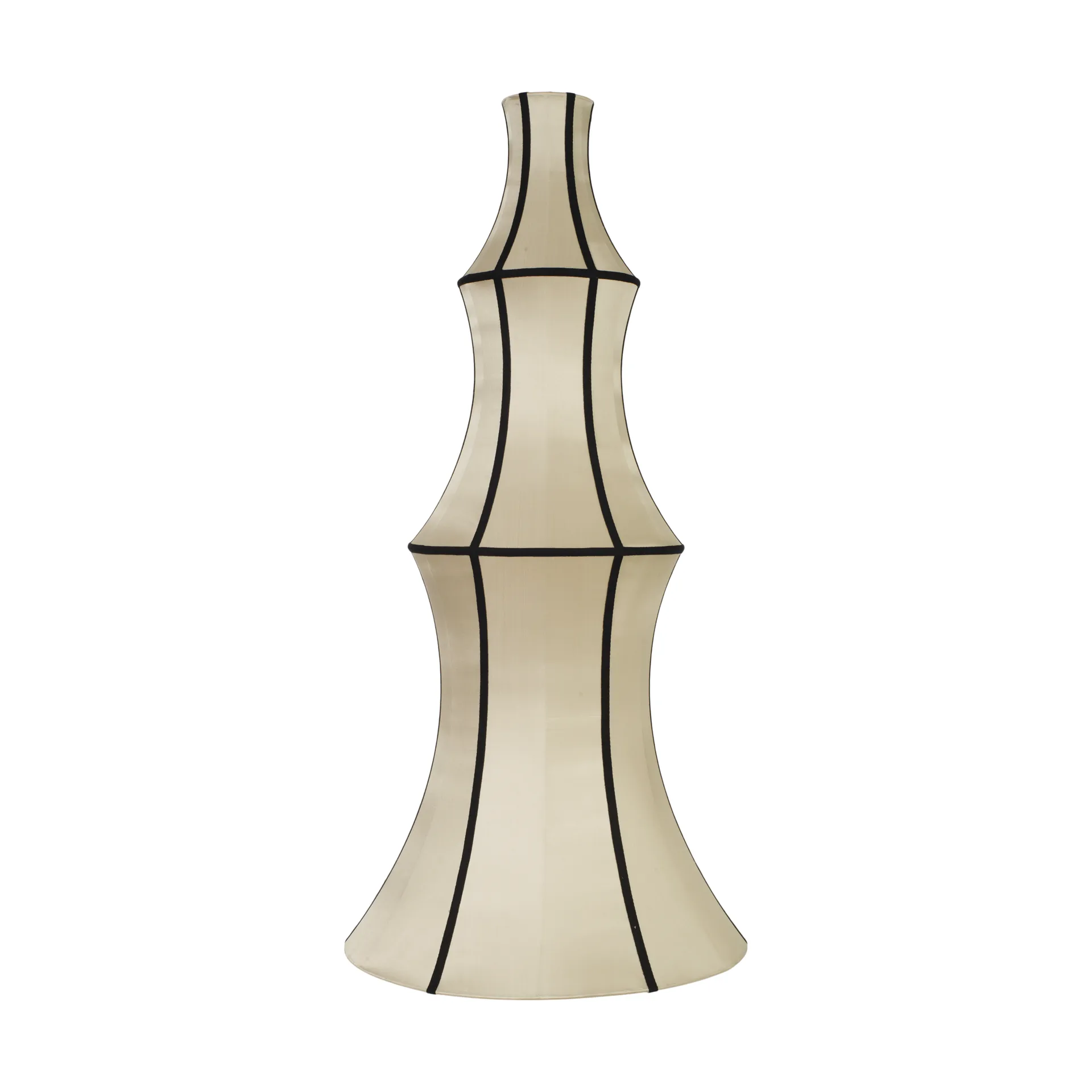 Abażur Indochina Classic Long, Kit-black Oi Soi Oi