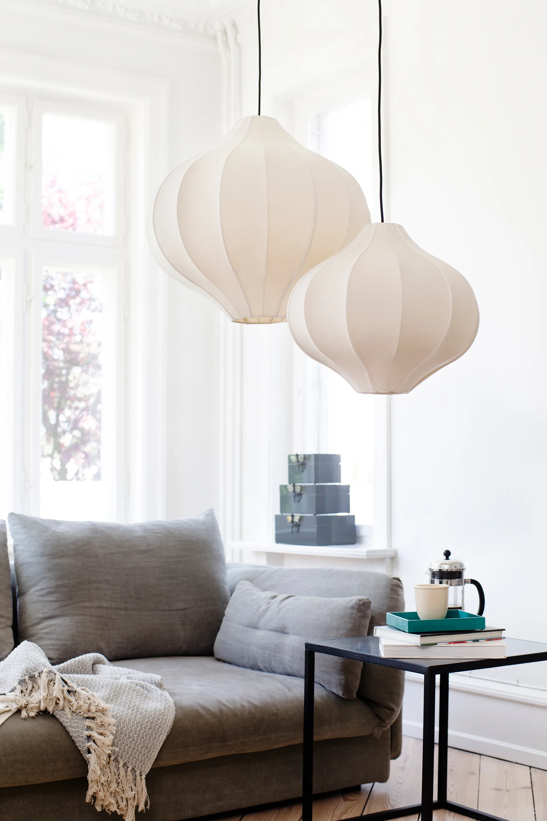 Abażur Indochina Classic Onion L, Sand-sand Oi Soi Oi