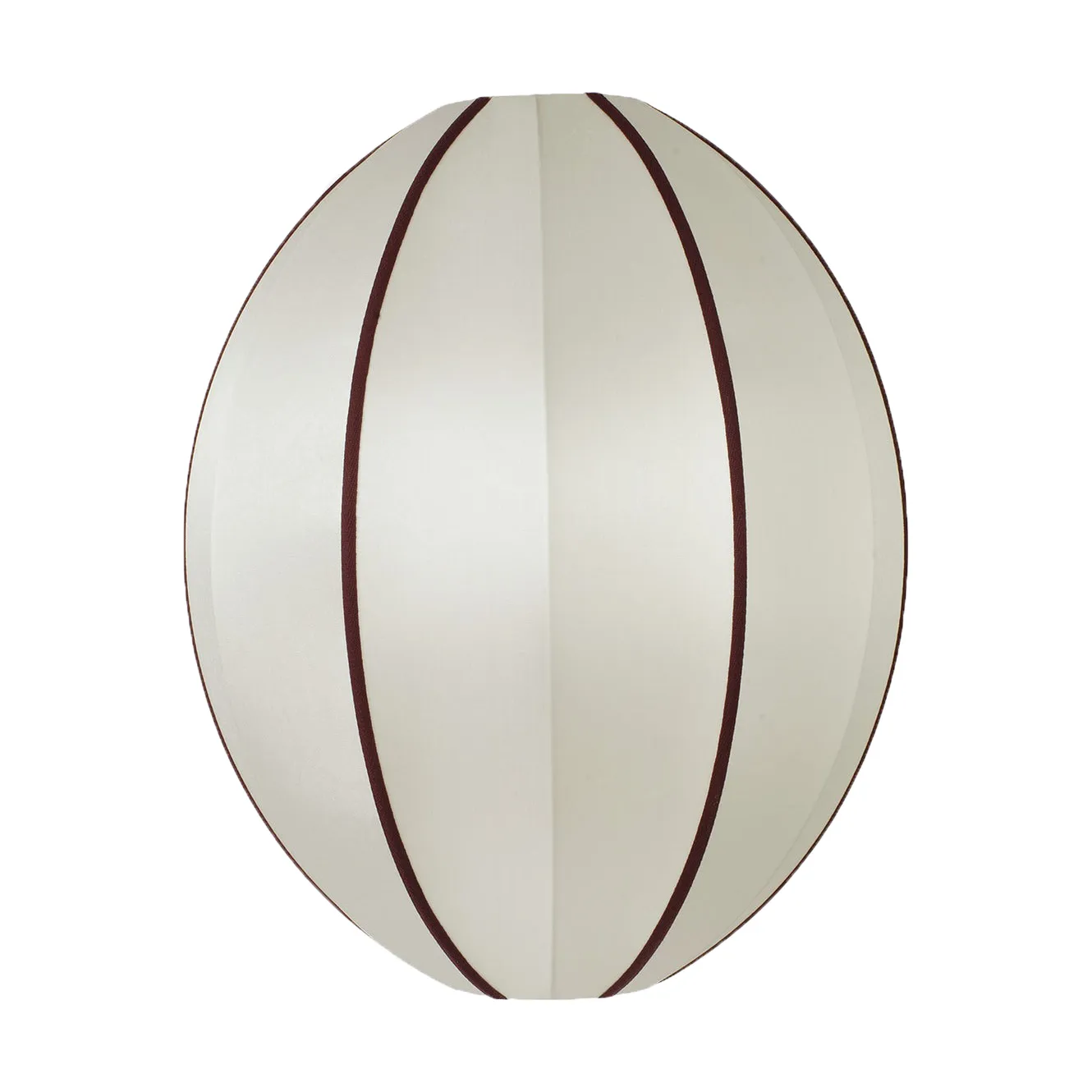Abażur Indochina Classic Oval L, Offwhite-bordeaux Oi Soi Oi