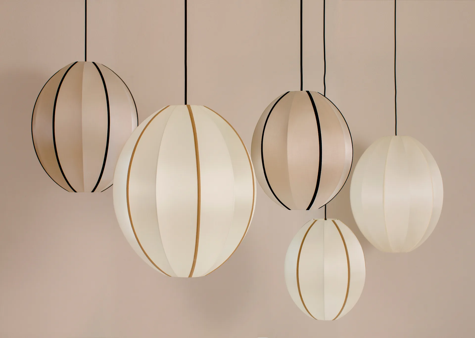 Abażur Indochina Classic Oval S, Offwhite-amber Oi Soi Oi