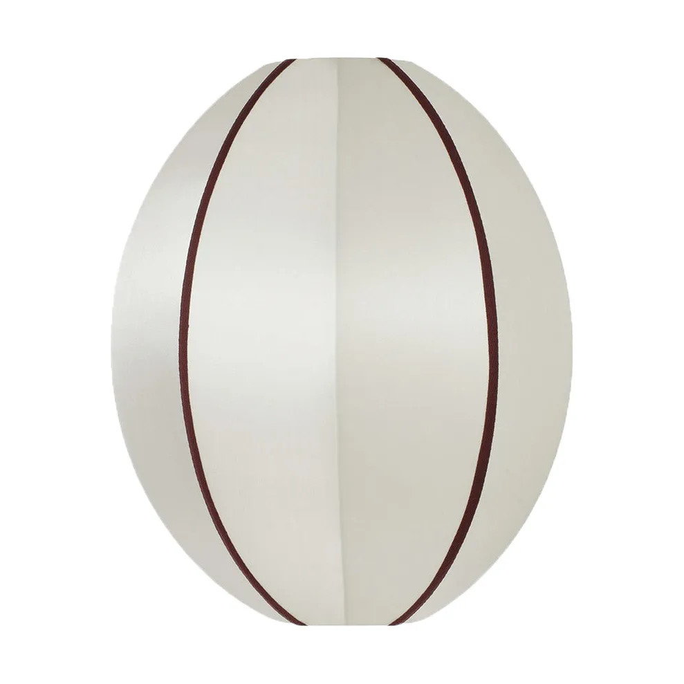 Abażur Indochina Classic Oval S, Offwhite-bordeaux Oi Soi Oi