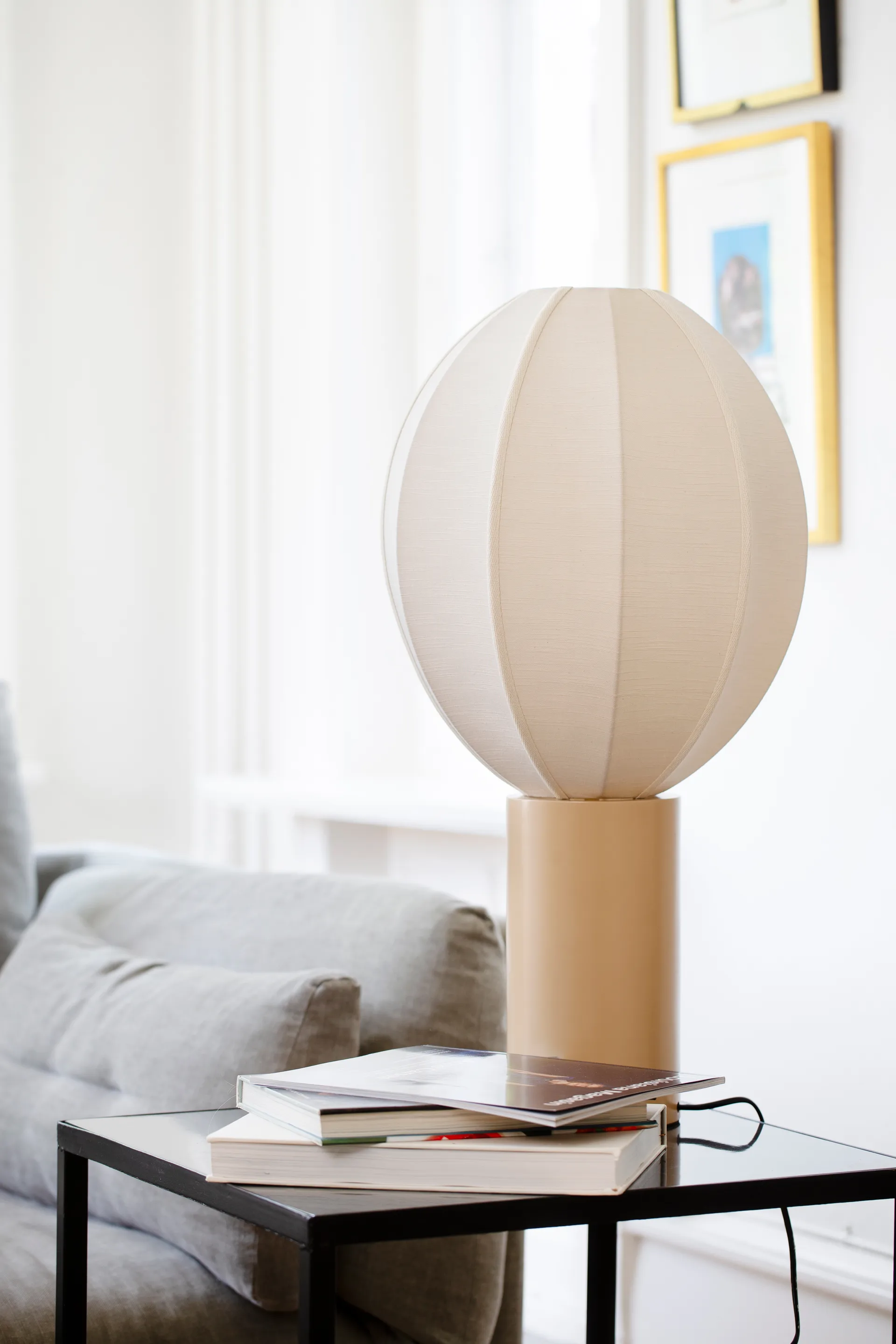 Abażur Indochina Classic Oval S, Sand-sand Oi Soi Oi